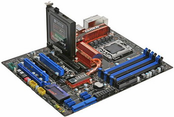 MSI x58 eclipse in detail